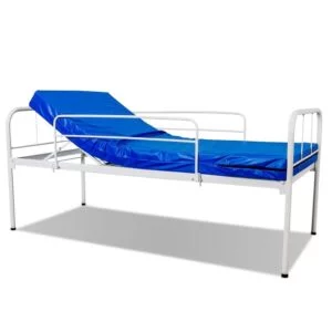 Cama Hospitalar Manual 1 Movimento – Renovar + Colchão Hospitalar