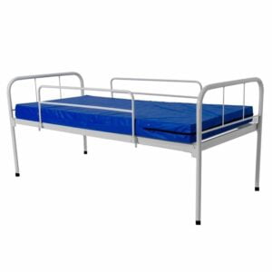 Cama Hospitalar Manual 1 Movimento – Renovar + Colchão Hospitalar